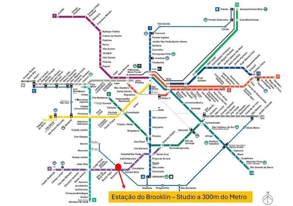 Moderno No Brooklin! São Paulo